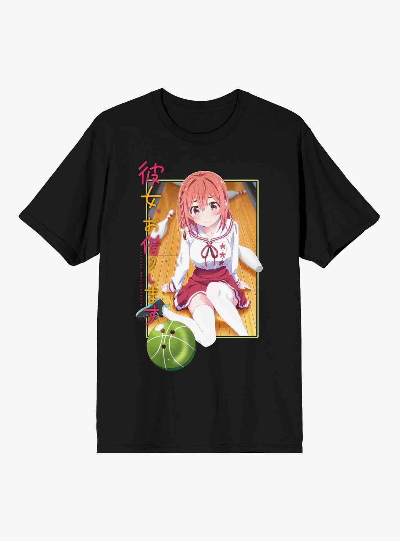 Rent-A-Girlfriend Sumi T-Shirt, BLACK, hi-res