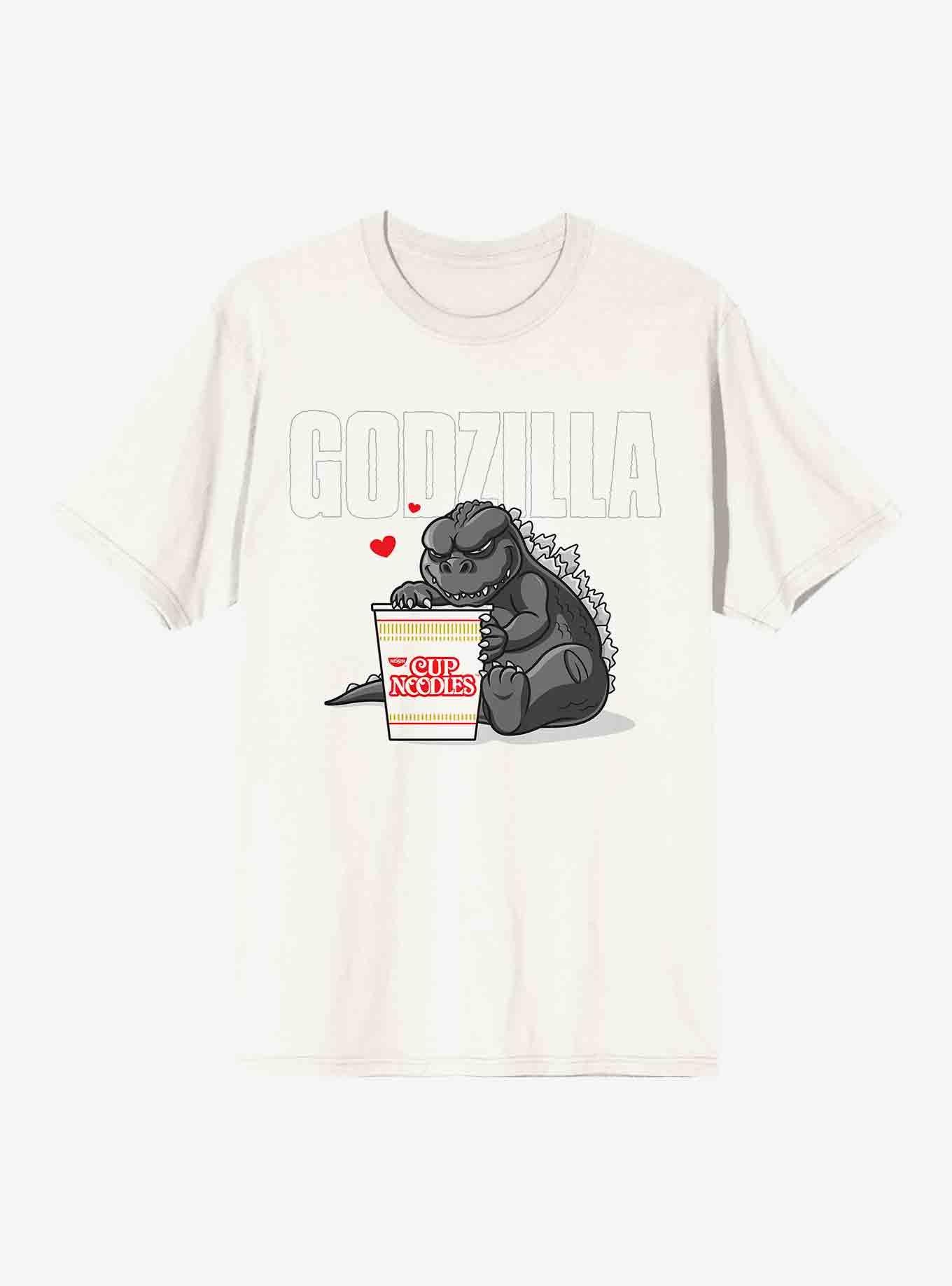 Godzilla X Cup Noodles T-Shirt, MULTI, hi-res