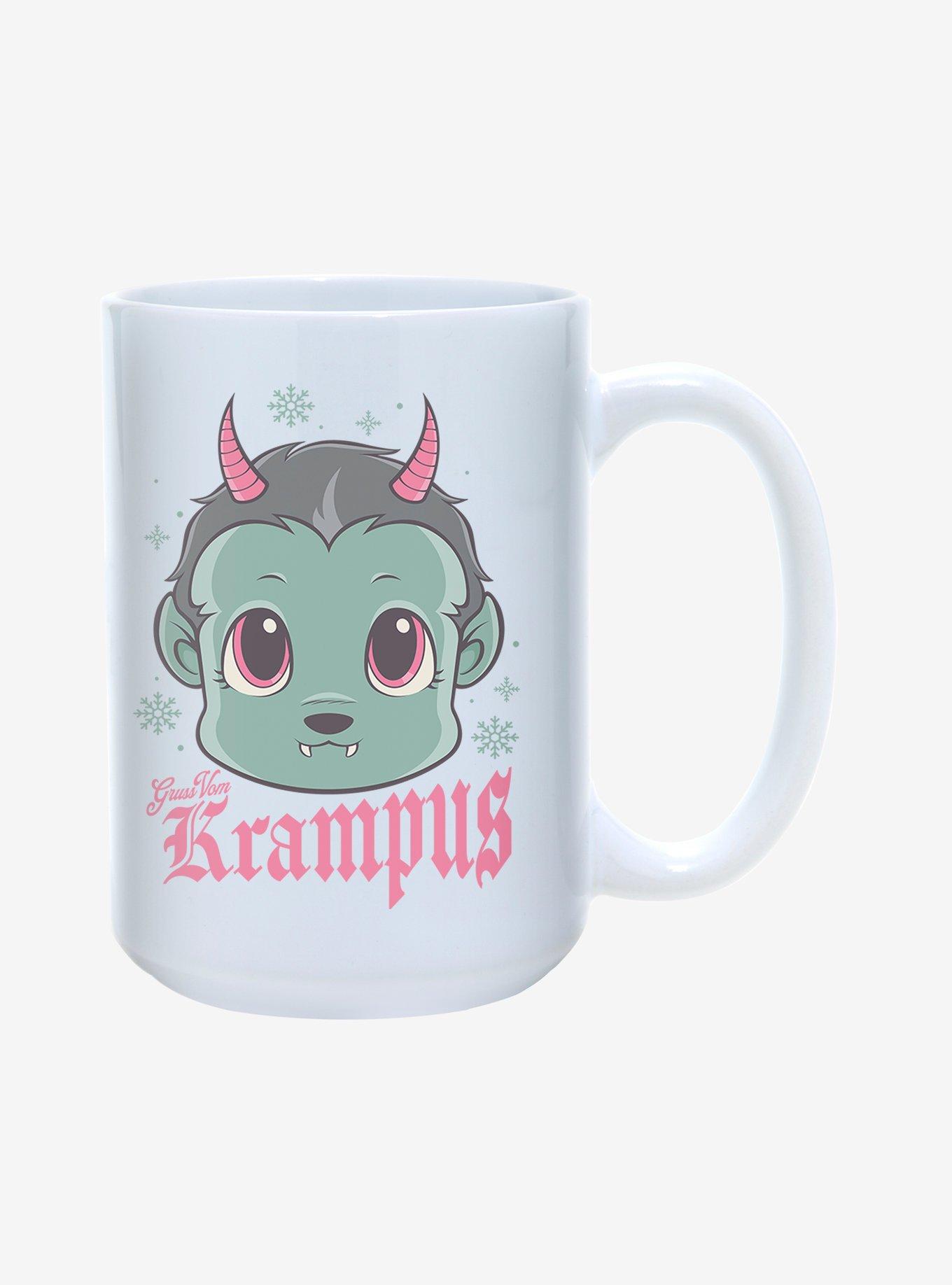 Krampus Chibi Holiday Greetings Mug 15oz 