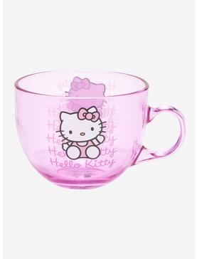 Plus Size Hello Kitty Stacked Logo Mug, , hi-res