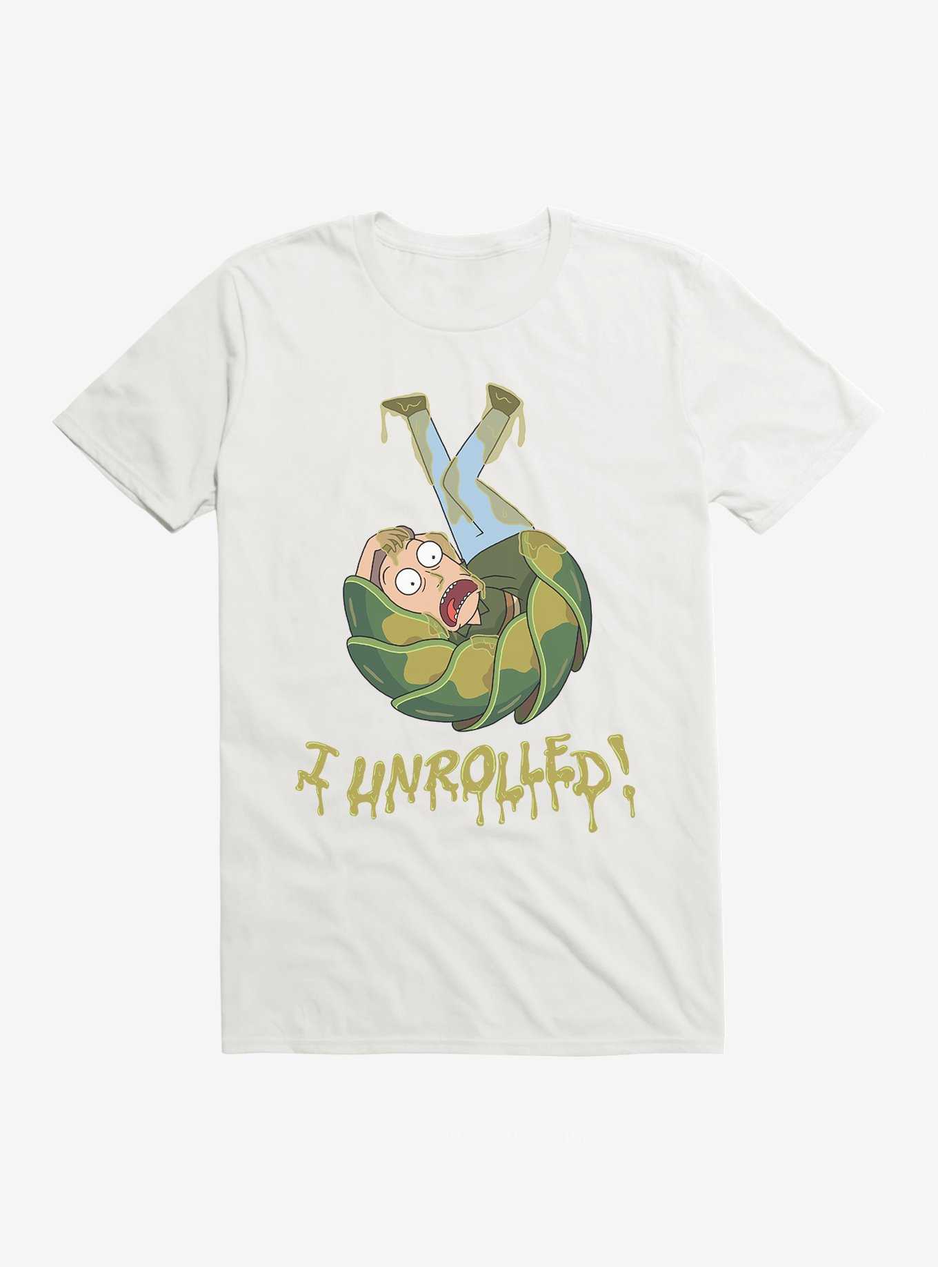 Rick And Morty I Unrolled! Jerry T-Shirt, , hi-res