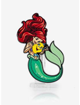 FiGPiN Disney The Little Mermaid Ariel & Flounder Collectible Enamel Pin Hot Topic Exclusive, , hi-res
