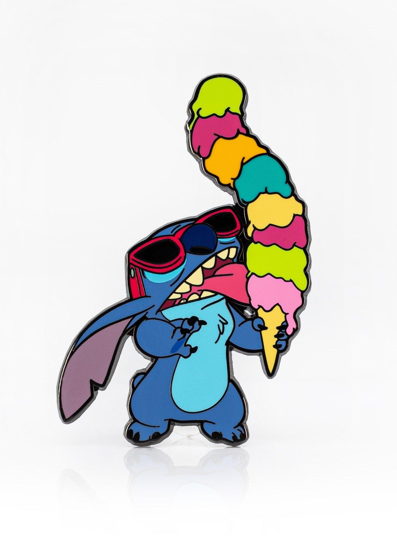 FiGPiN Disney Lilo & Stitch Ice Cream Collectible Enamel Pin