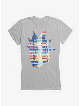 Rick And Morty Binary Colors Rick Girls T-Shirt, , hi-res
