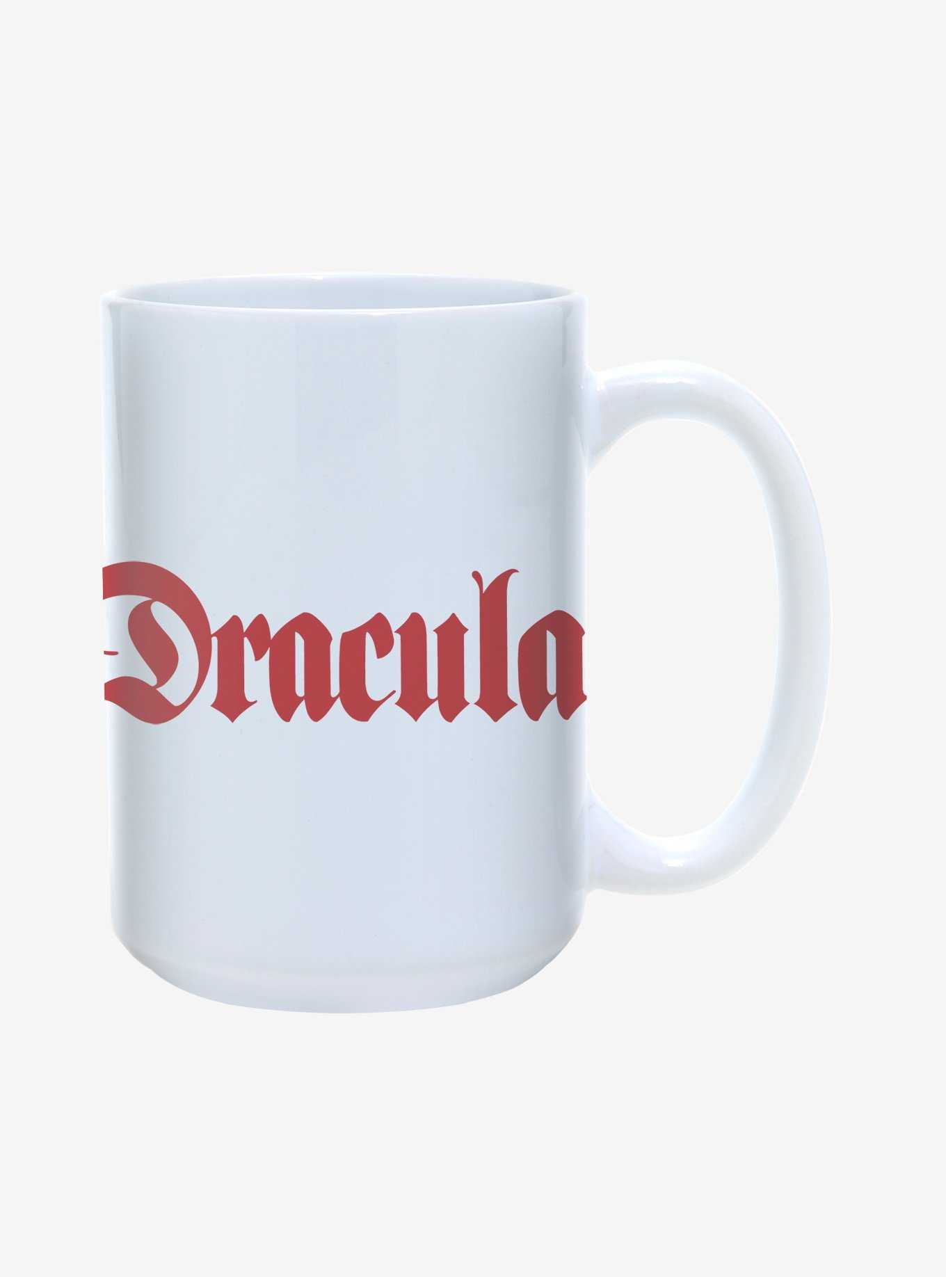 Universal Monsters Dracula Logo Mug 15oz, , hi-res