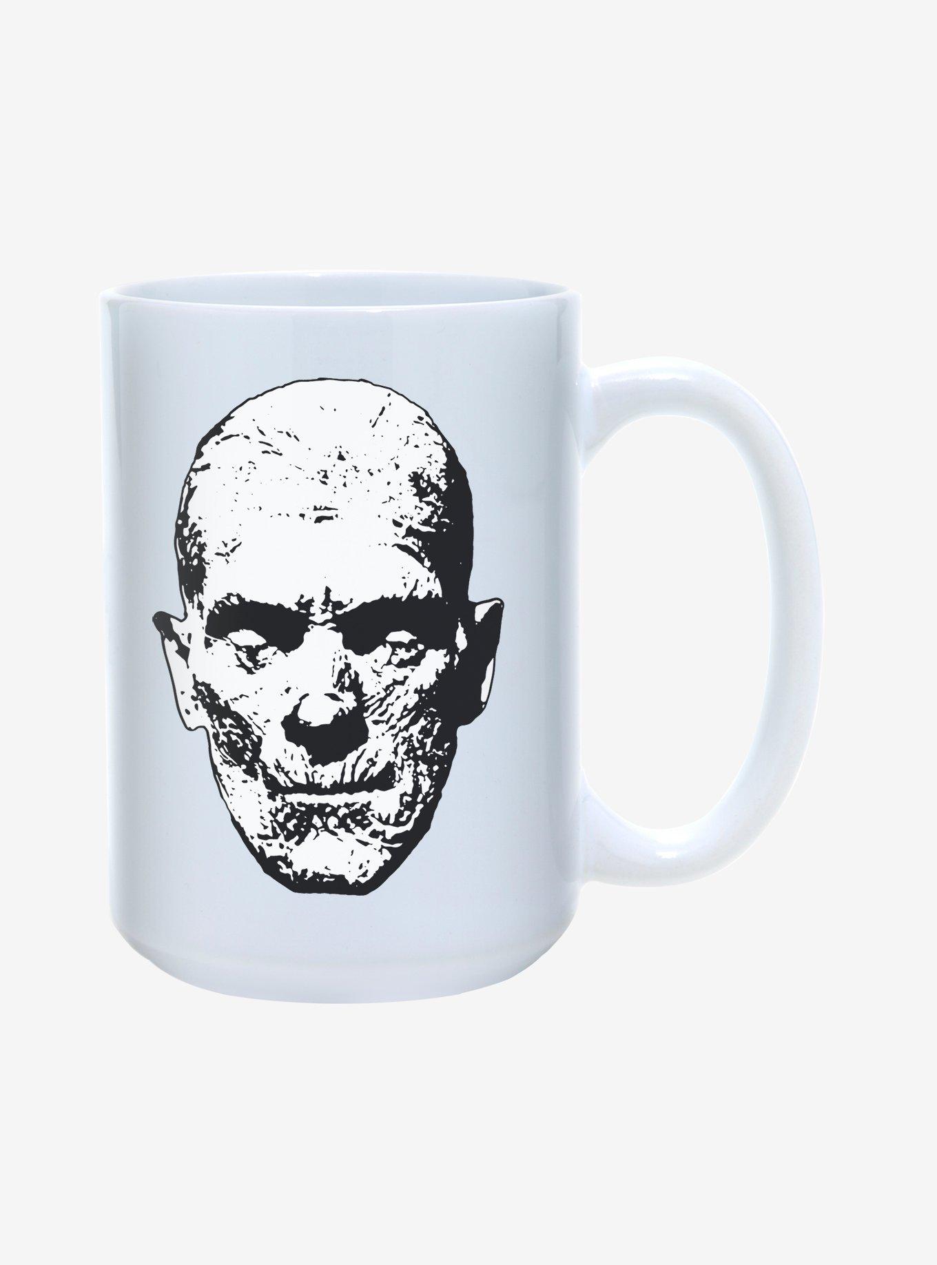 Universal Monsters The Mummy Head Mug 15oz - WHITE | BoxLunch