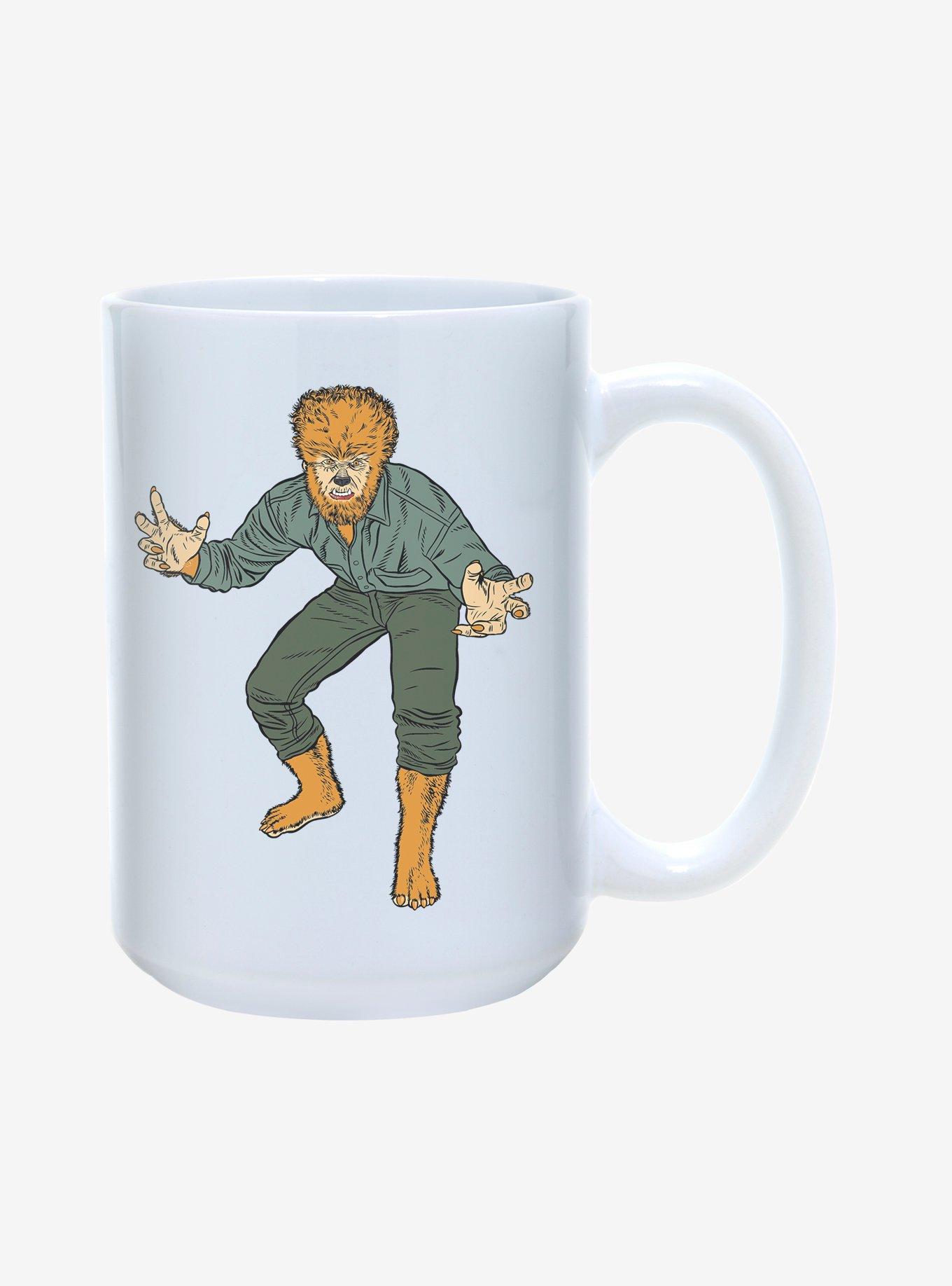 Universal Monsters The Wolfman Attack Mug 15oz, , hi-res