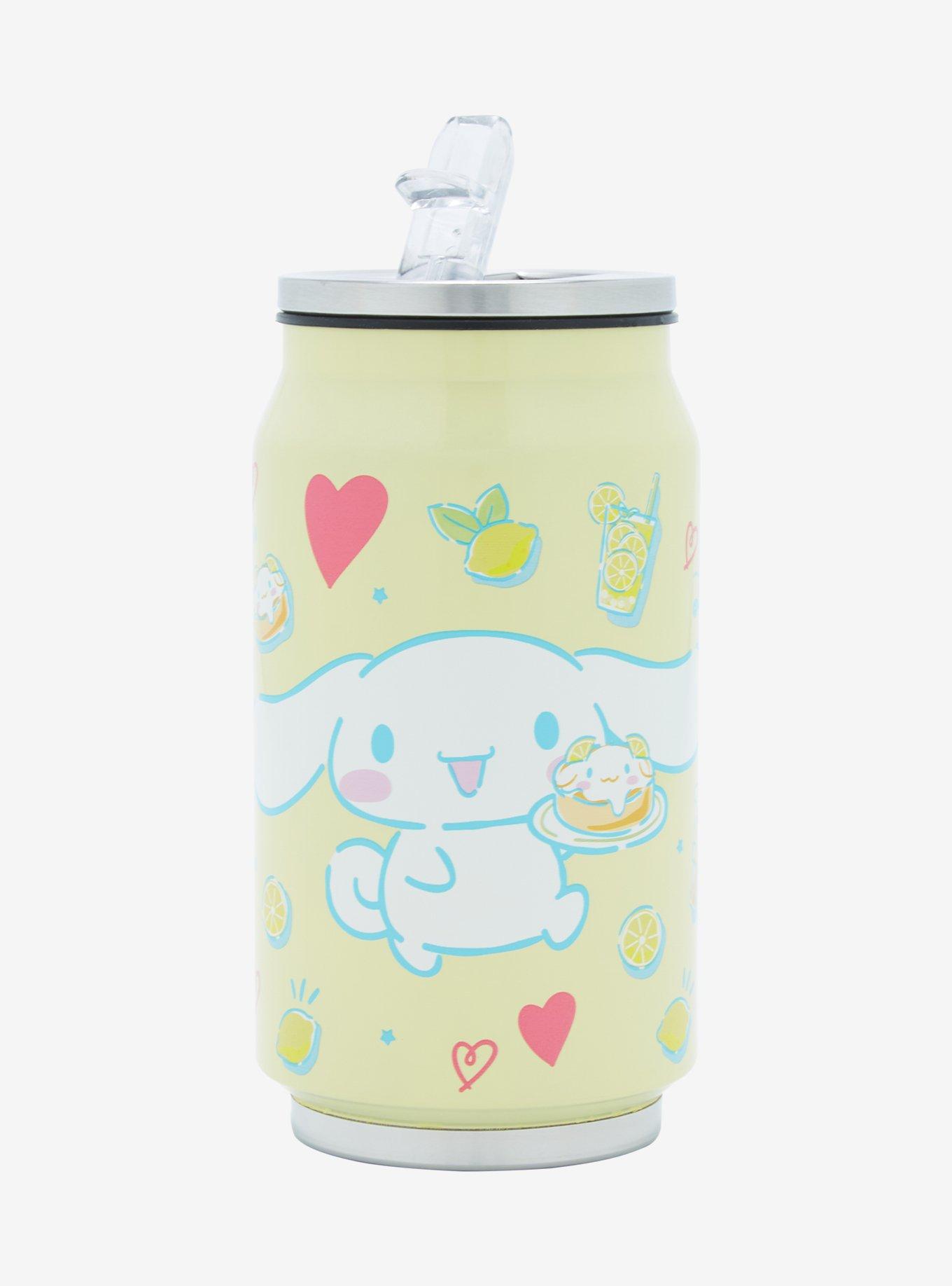 Cute CINNAMOROLL Water Cup for Kids - Summer Girl Cup, Portable Travel Cup,  Straw Cup, Anti-Fall Double Drinking Cup for School & Travel!