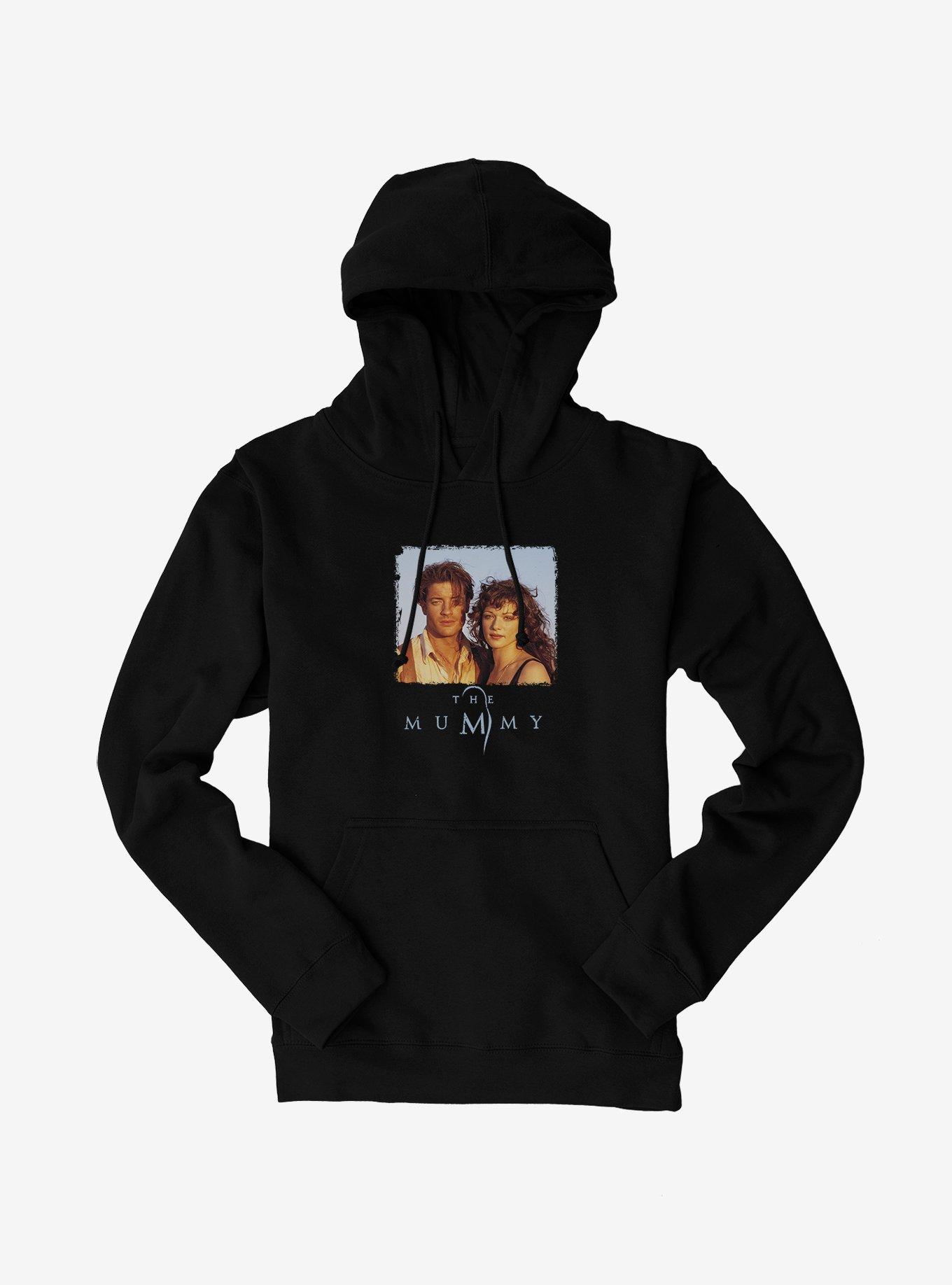 The Mummy Rick And Evelyn O'Connell Happy Couple Hoodie, BLACK, hi-res