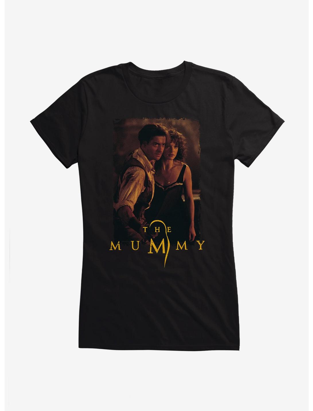 The Mummy Rick And Evelyn O'Connell Girls T-Shirt, BLACK, hi-res