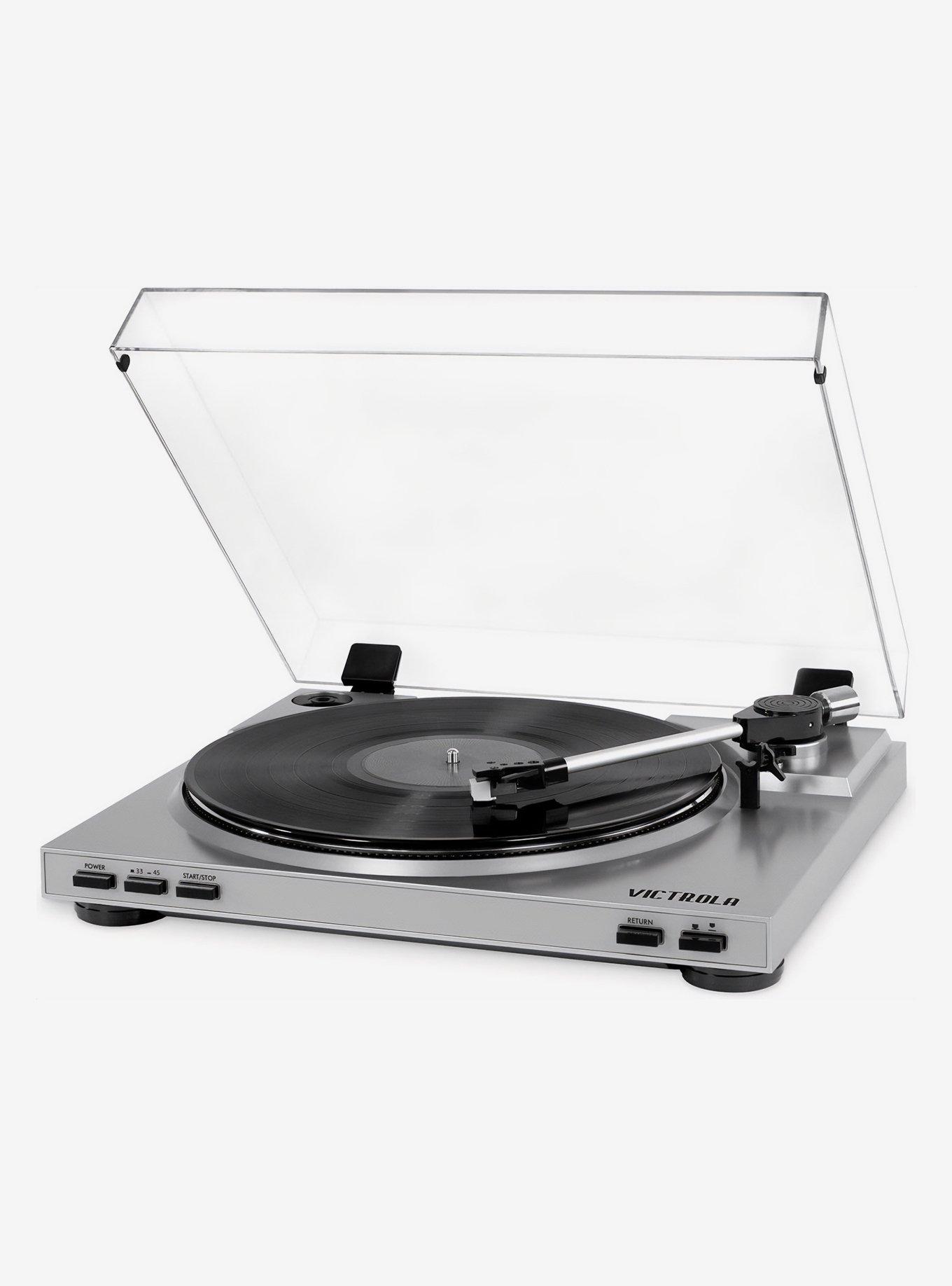 Victrola VPRO-3100-SLV Pro USB Turntable Silver, , hi-res