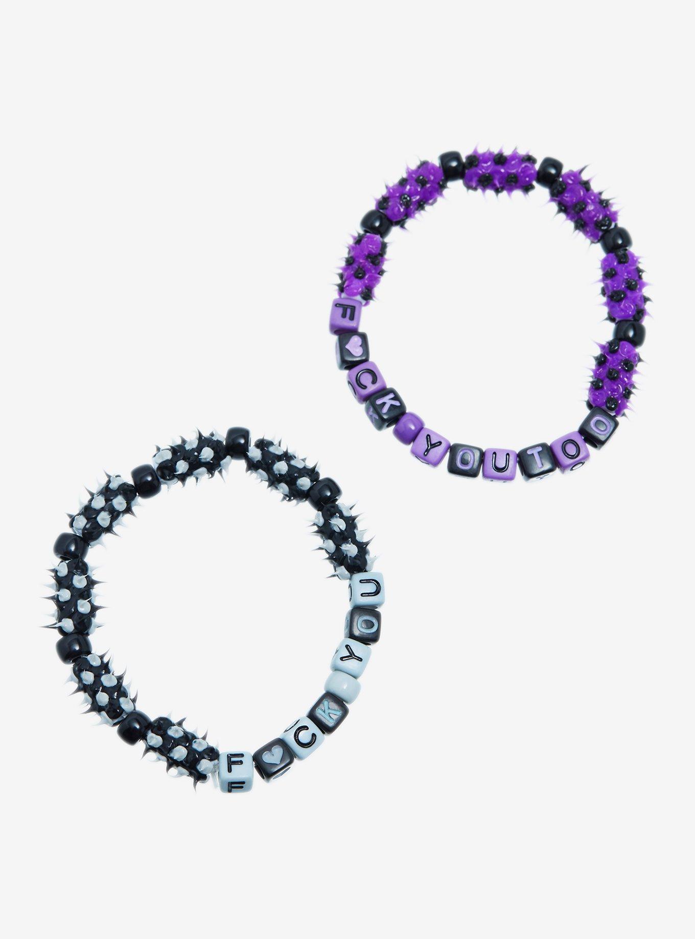 Pack of 5 Stretchy Bead Bracelets — Glimour Jewellery