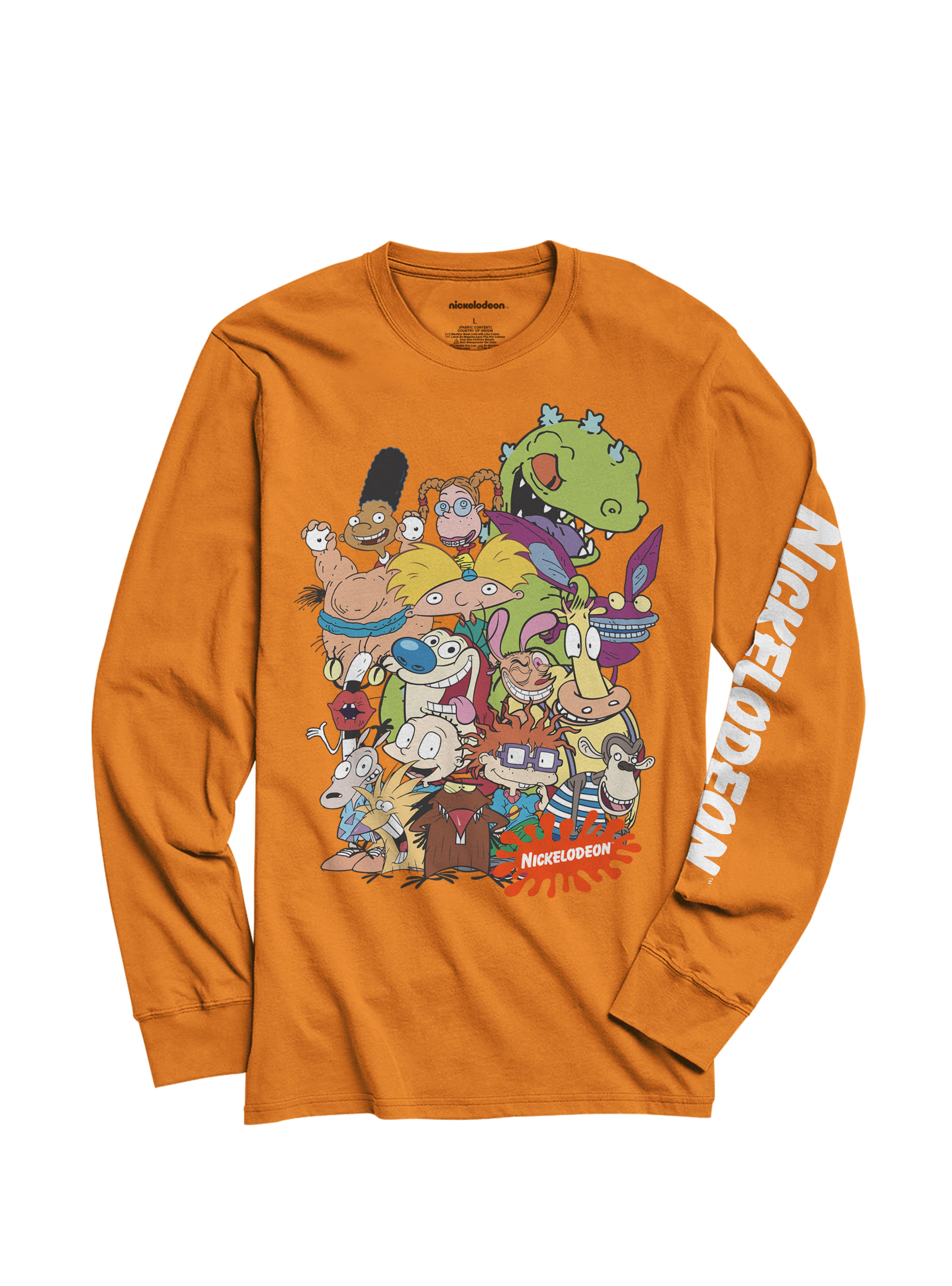 Nickelodeon Classic Characters Long-Sleeve T-Shirt | Hot Topic