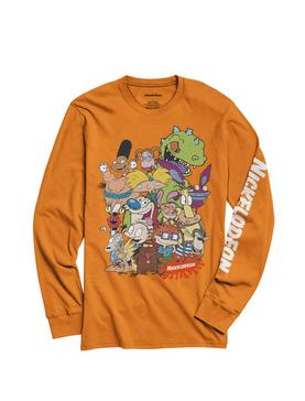 Nickelodeon Classic Characters Long-Sleeve T-Shirt, , hi-res