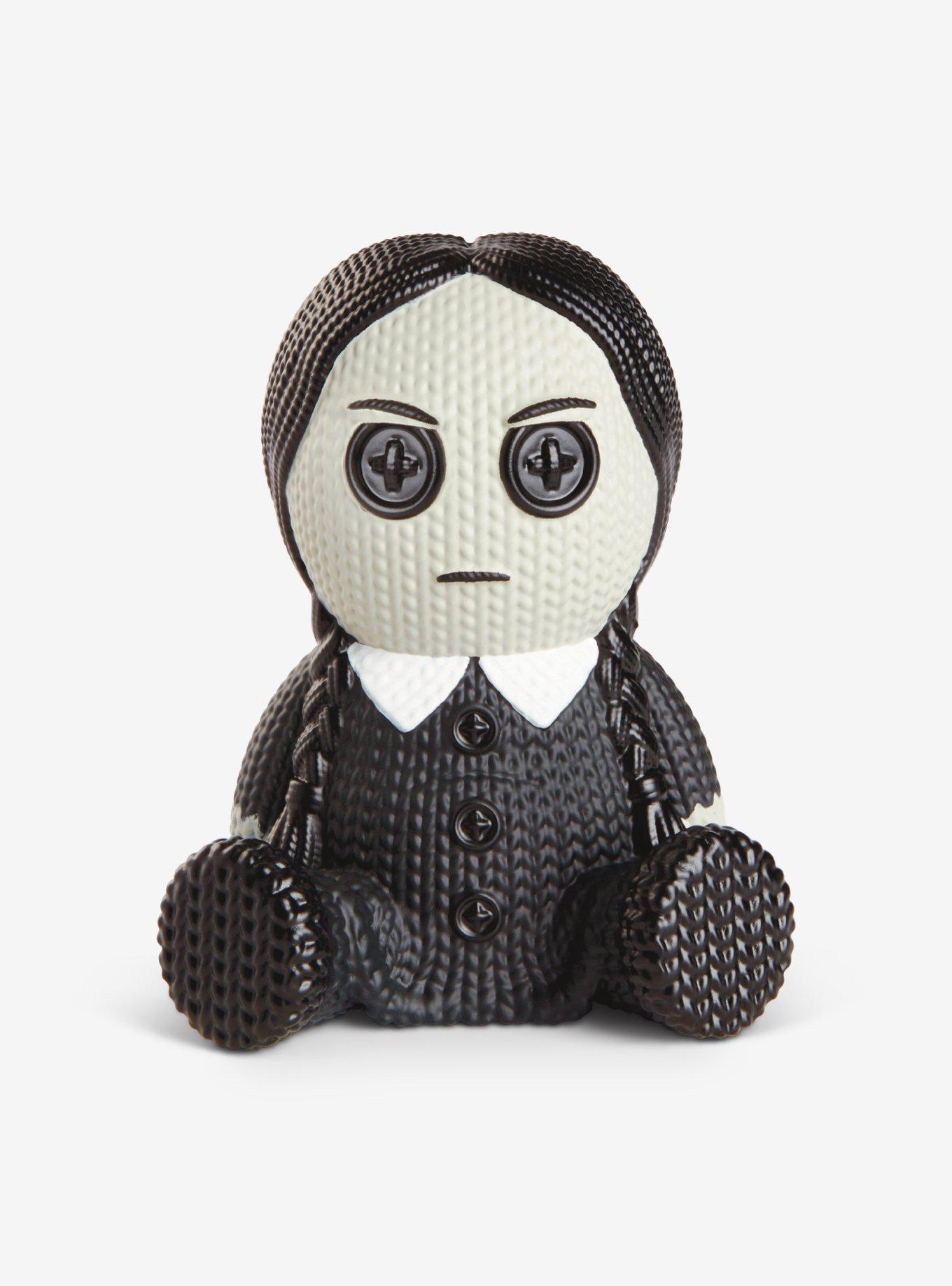 Handmade By Robots The Addams Family Knit Series Wednesday Vinyl Figure, , hi-res