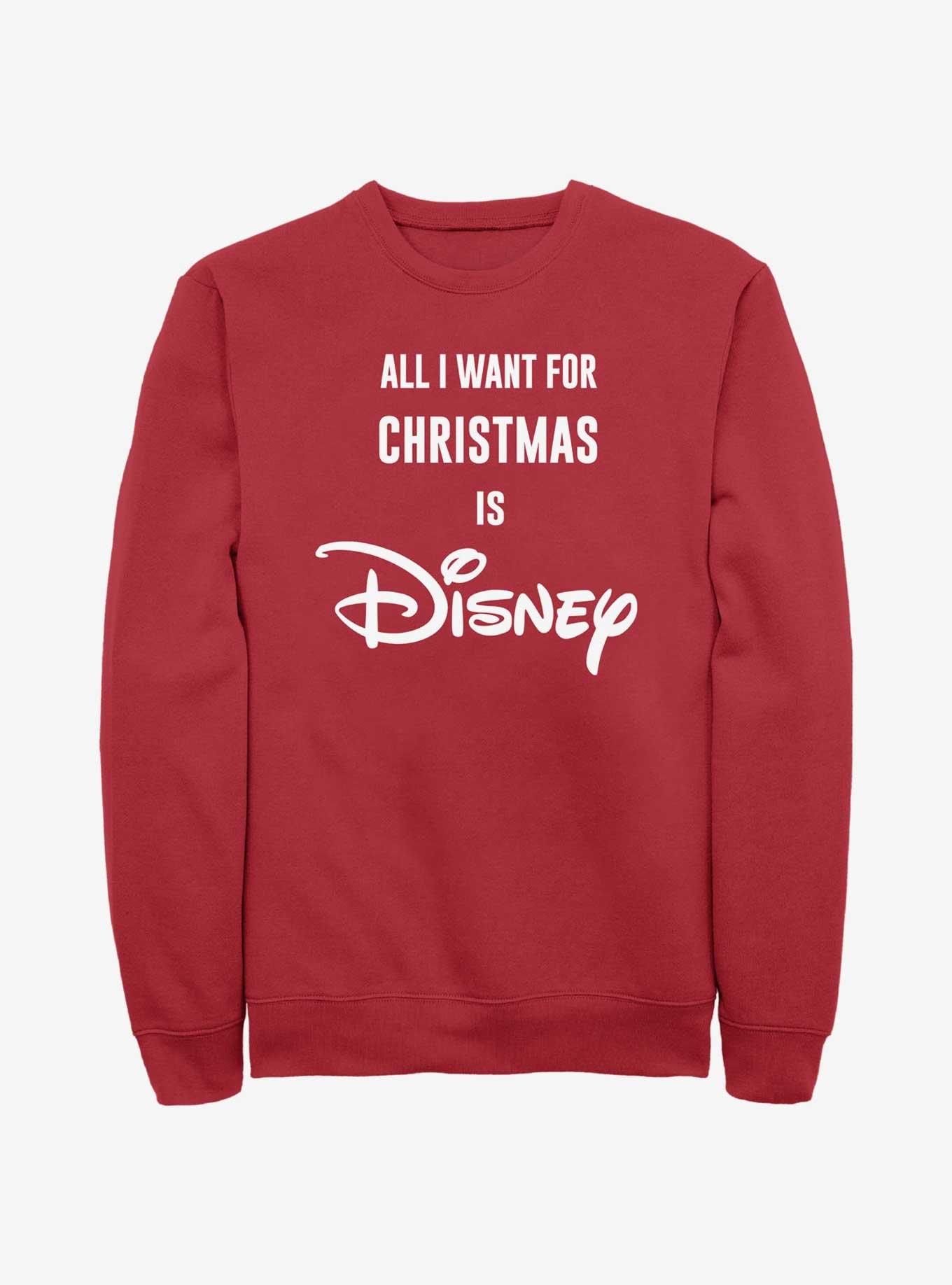 Disney Channel All I Want Is Disney Sweatshirt, , hi-res