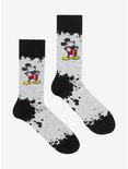Disney Mickey Mouse Paint Splatter Crew Socks, , hi-res