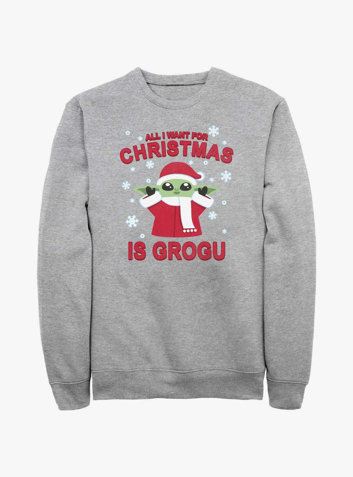 Star Wars The Mandalorian Grogu For Christmas Sweatshirt 