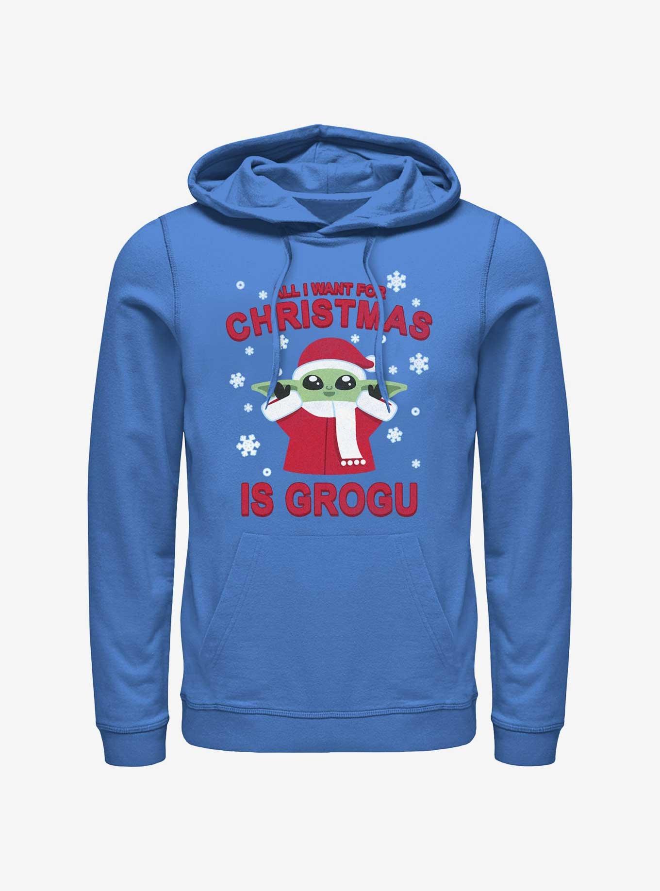 Star Wars The Mandalorian Grogu For Christmas Hoodie, , hi-res