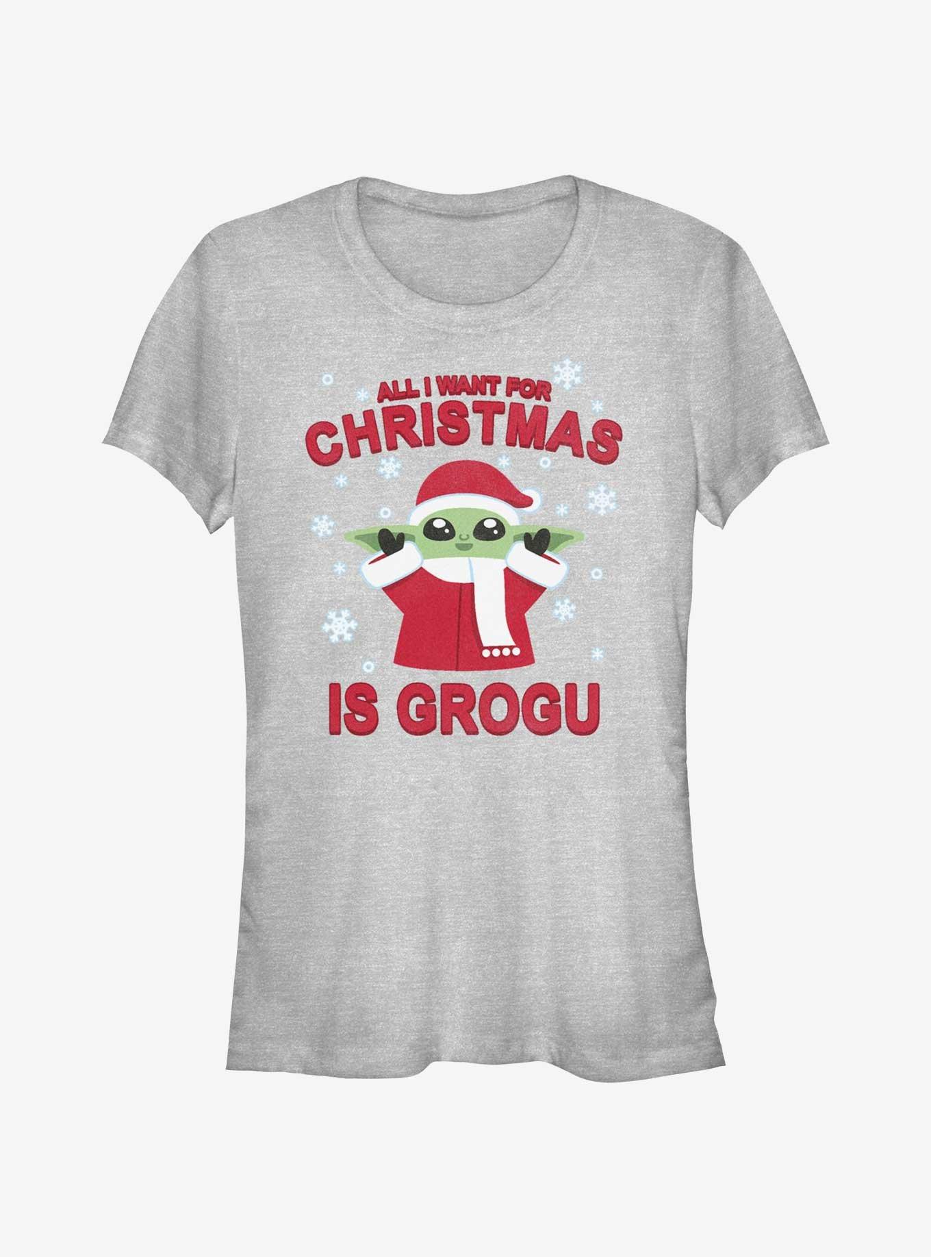 Star Wars The Mandalorian Grogu For Christmas Girls T-Shirt, , hi-res