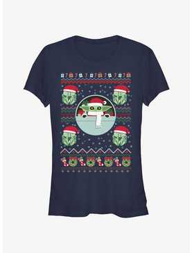 Star Wars The Mandalorian Grogu Ugly Christmas Girls T-Shirt, , hi-res