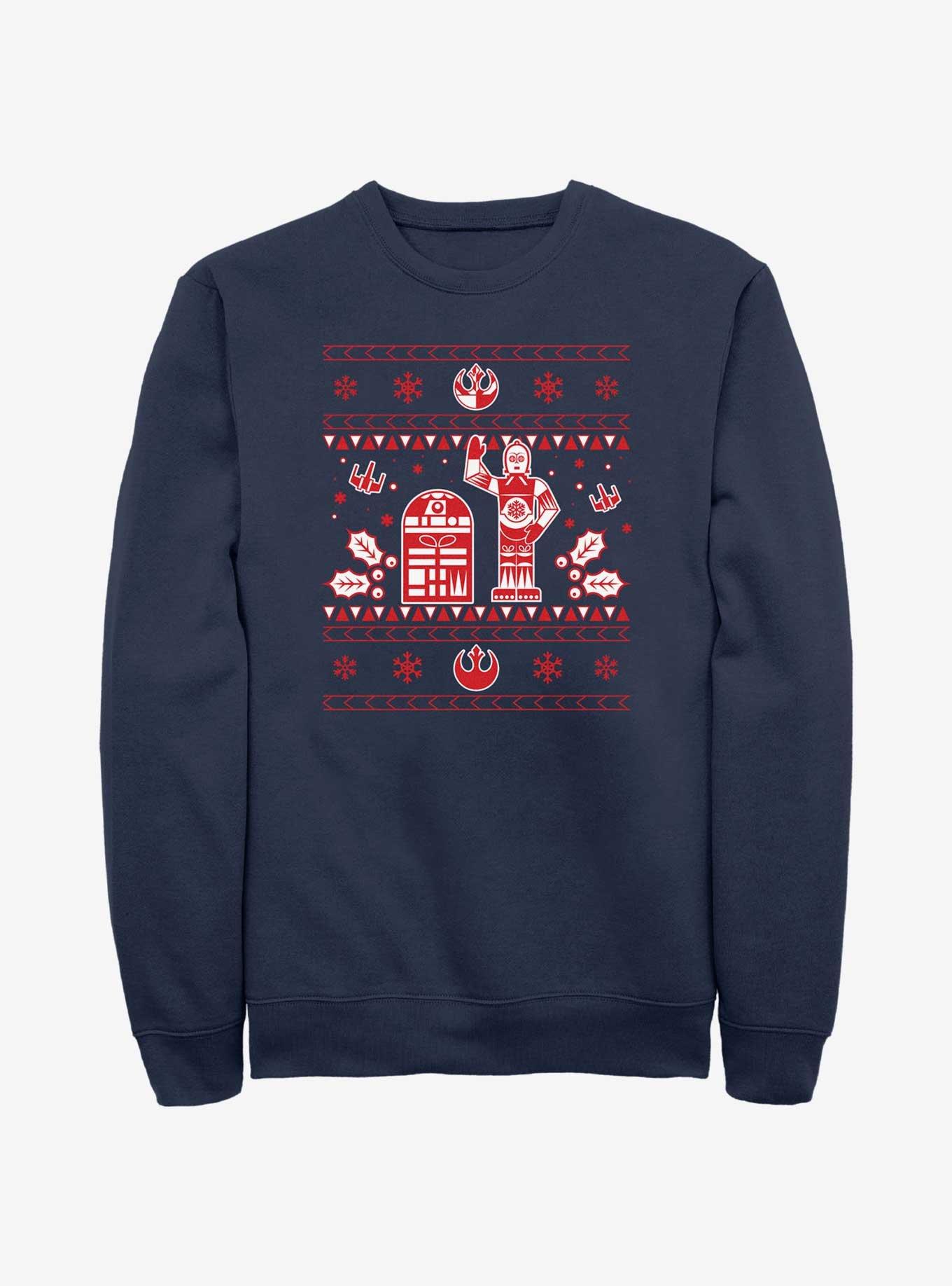 Star Wars Droid Ugly Christmas Sweatshirt