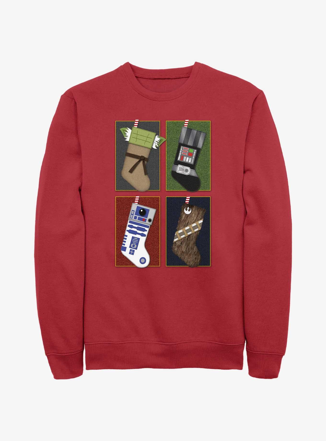 Star Wars Galactic Stockings Sweatshirt, , hi-res