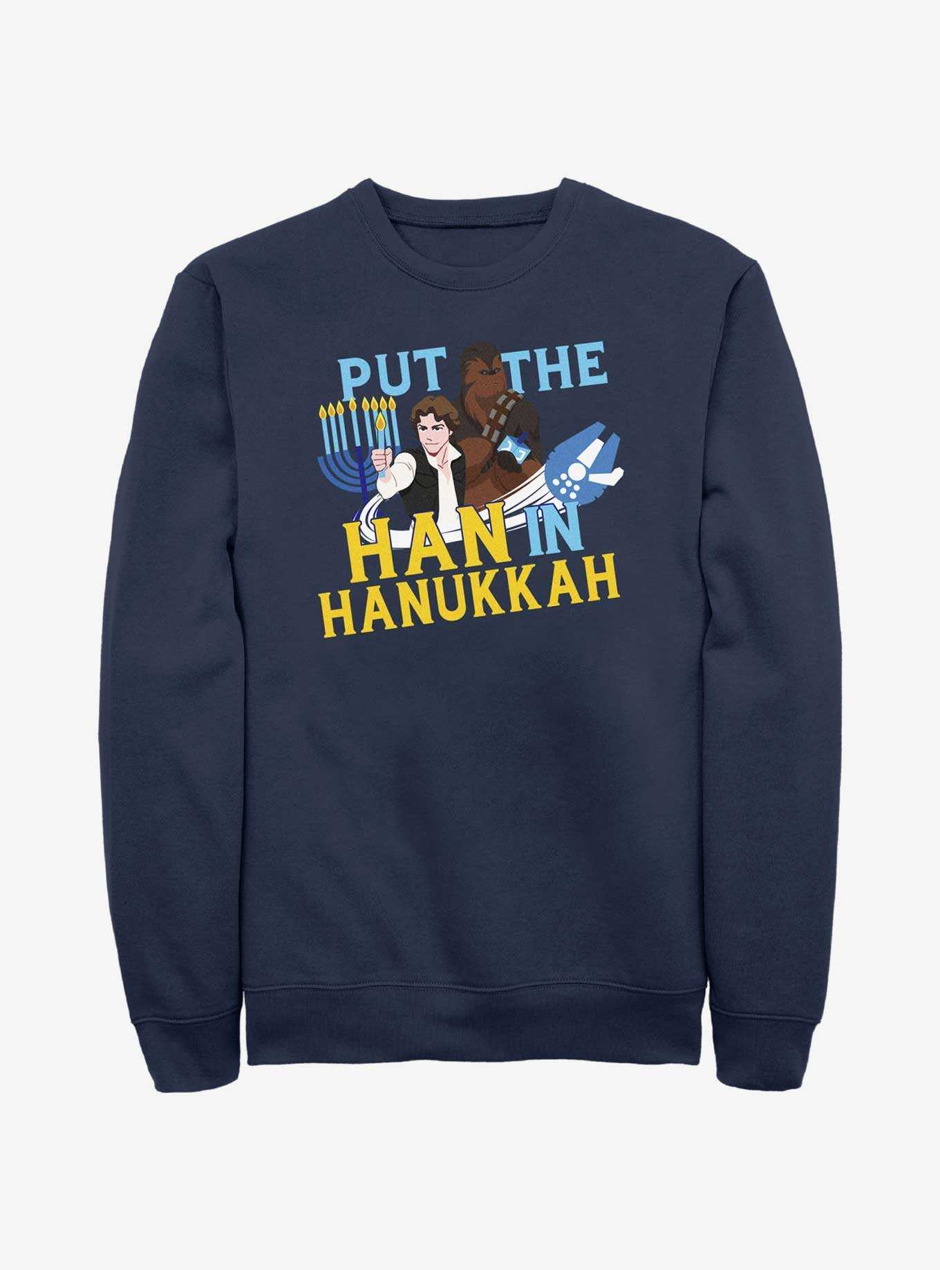 Star Wars Han In Hanukkah Sweatshirt, , hi-res