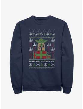 Star Wars Yoda Ugly Christmas Sweatshirt, , hi-res