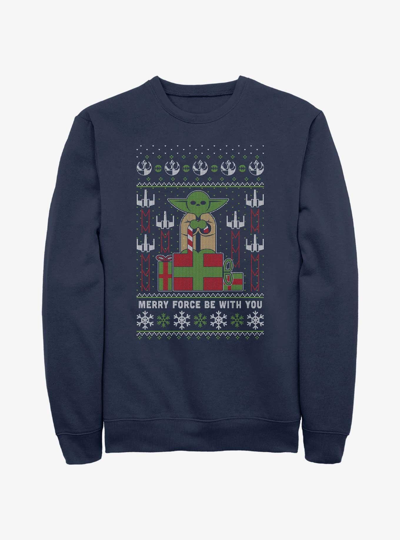 Star Wars Yoda Ugly Christmas Sweatshirt, , hi-res