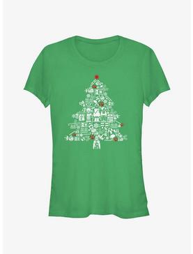 Star Wars Christmas Tree Fill Girls T-Shirt, , hi-res