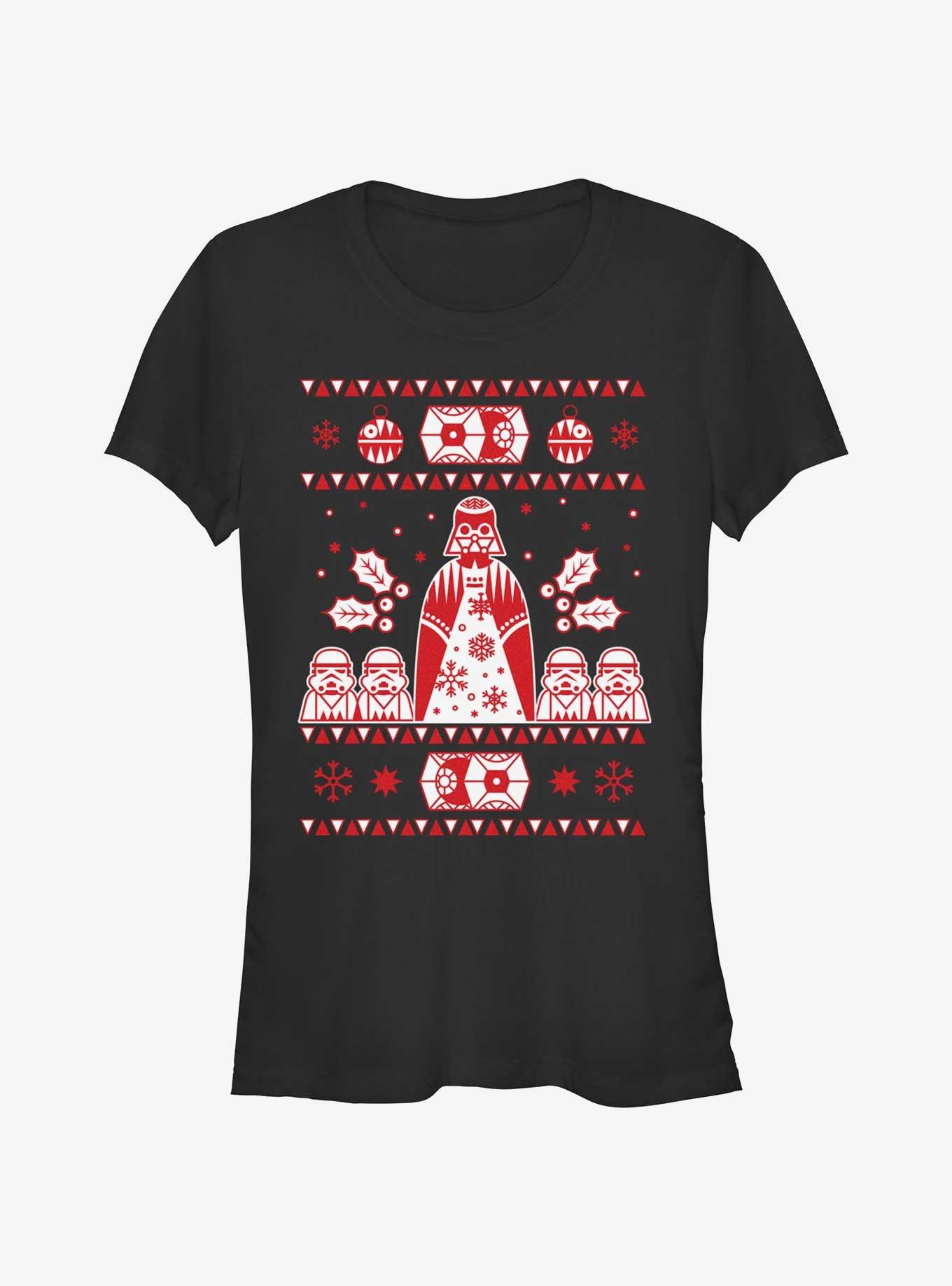 Star Wars Empire Ugly Christmas Girls T-Shirt, , hi-res