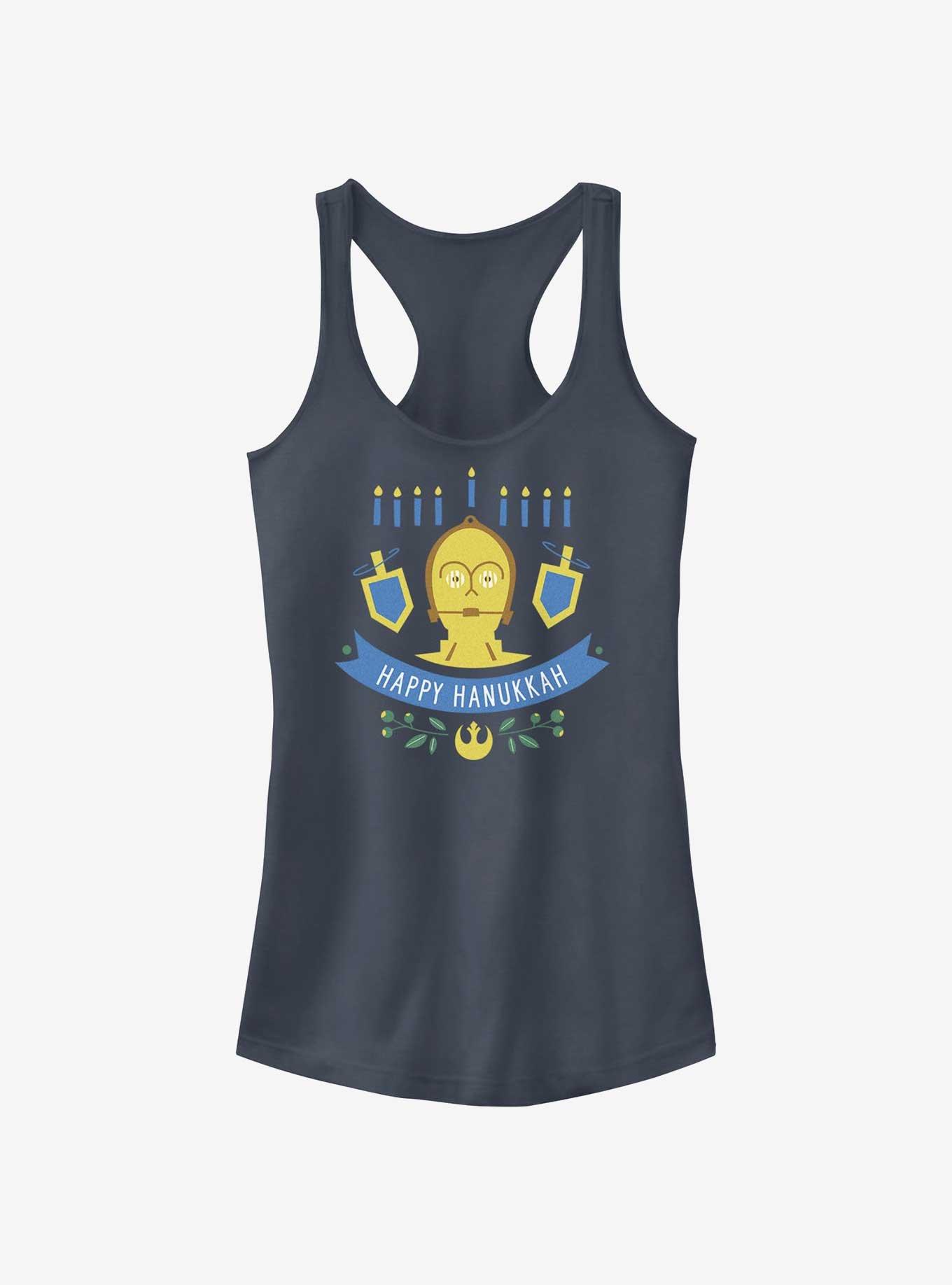 Star Wars C-3P0 Hanukkah Girls Tank, , hi-res