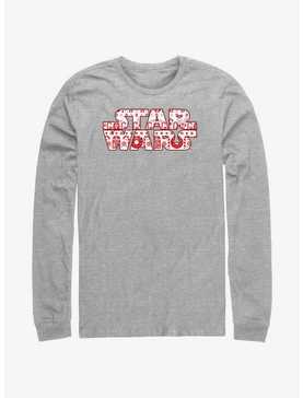 Star Wars Festive Fill Logo Long-Sleeve T-Shirt, , hi-res