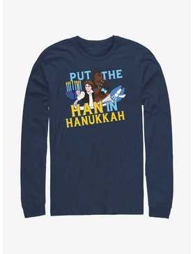 Star Wars Han In Hanukkah Long-Sleeve T-Shirt, , hi-res