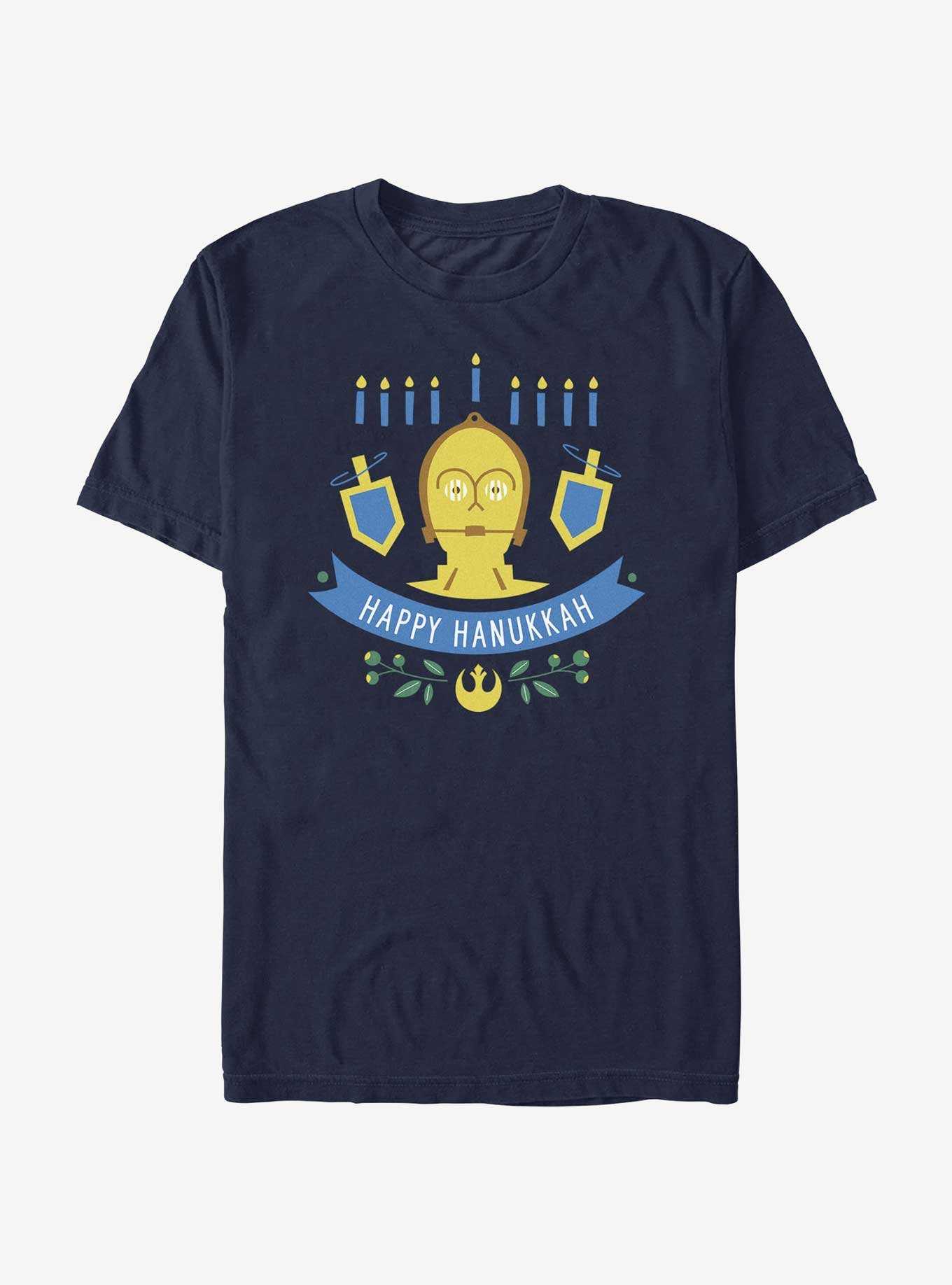 Star Wars C-3P0 Hanukkah T-Shirt, , hi-res