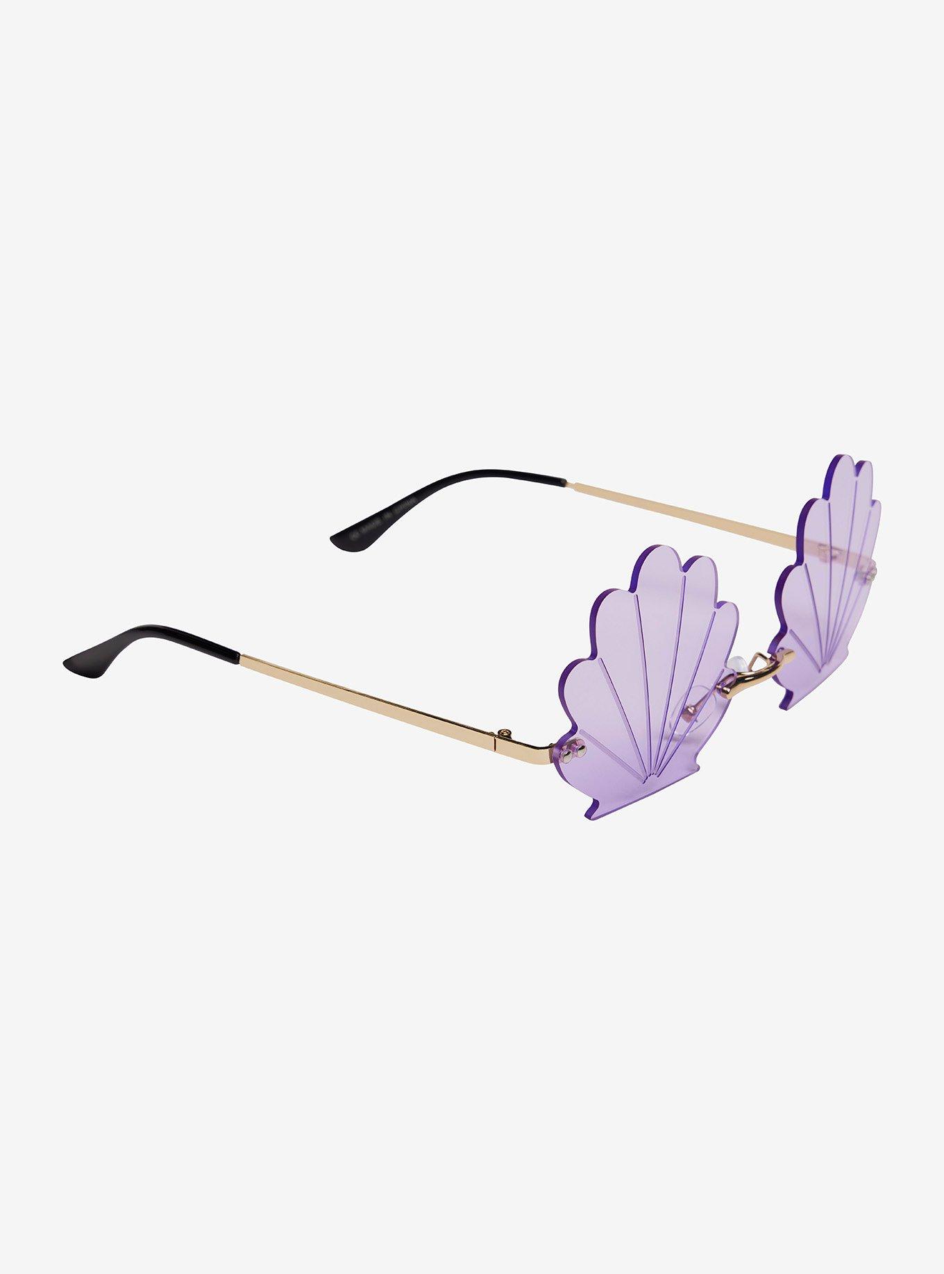 Purple Seashells Sunglasses, , hi-res