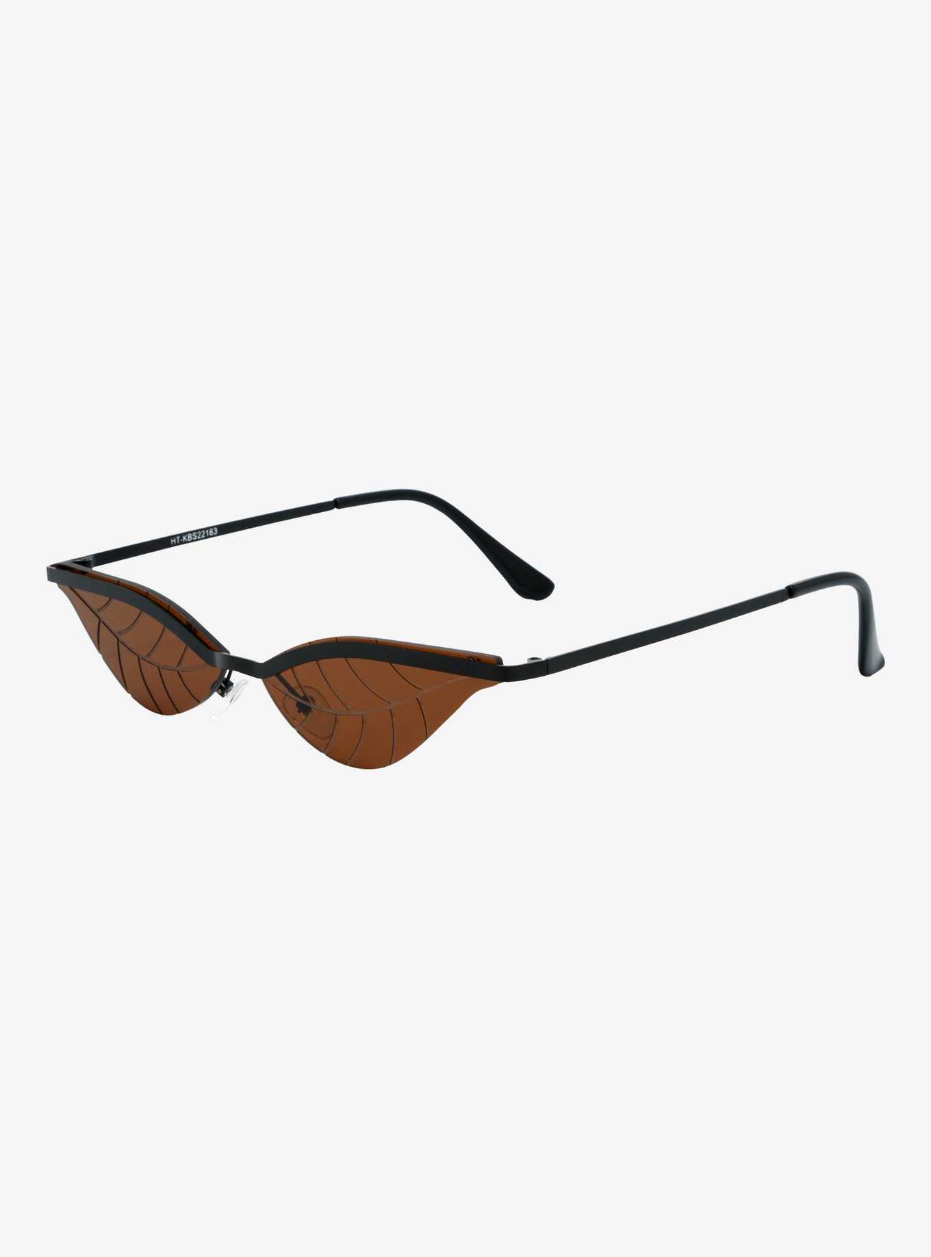 Brown Leaf Sunglasses, , hi-res