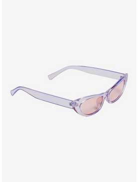 Pink & Purple Cat Eye Sunglasses, , hi-res