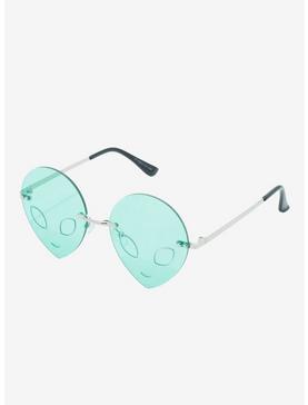 Green Alien Sunglasses, , hi-res