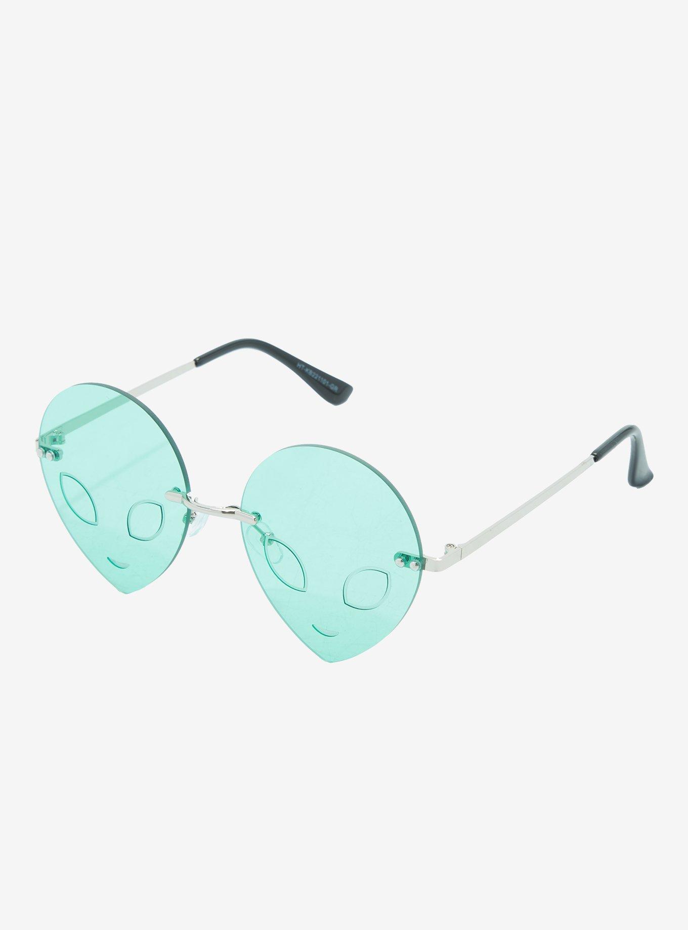 Green Alien Sunglasses, , hi-res