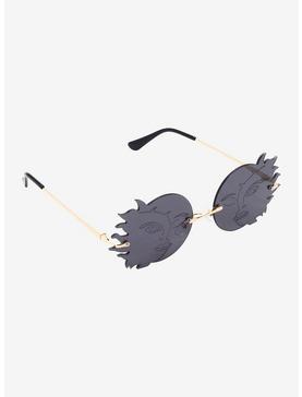 Black Sun & Moon Sunglasses, , hi-res