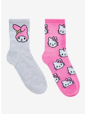 Hello Kitty & My Melody Ankle Socks 2 Pair, , hi-res