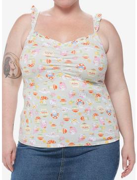 Plus Size Hello Kitty And Friends Mushroom Ruffle Girls Cami Plus Size, , hi-res