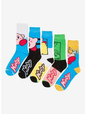 Kirby Ability Crew Socks 5 Pair, , hi-res