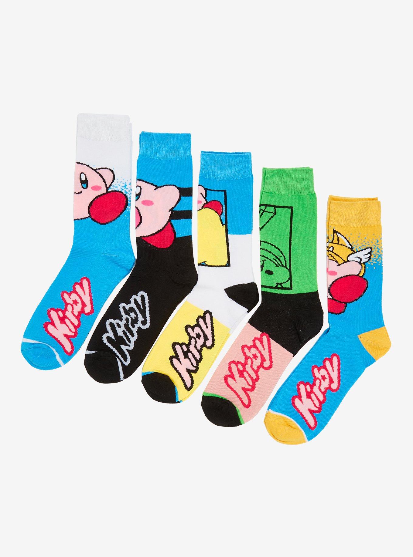 Kirby Ability Crew Socks 5 Pair, , hi-res