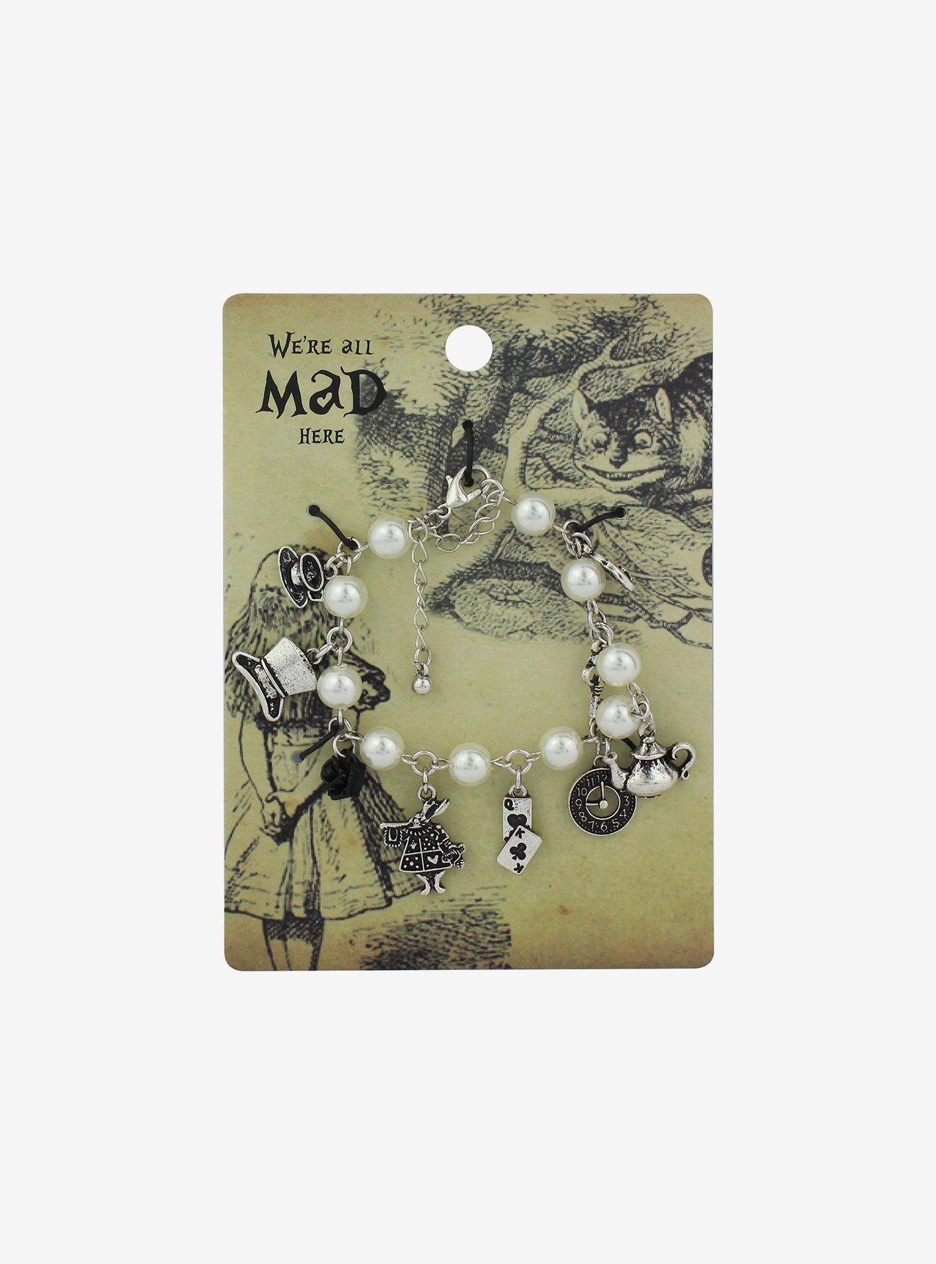 Alice Mad Tea Party Charm Bracelet, , hi-res