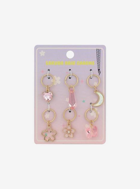 Sakura Crystal Hair Charm Set | Hot Topic
