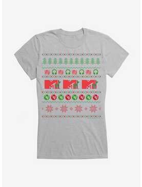 MTV Ugly Christmas Sweater Girls T-Shirt, , hi-res