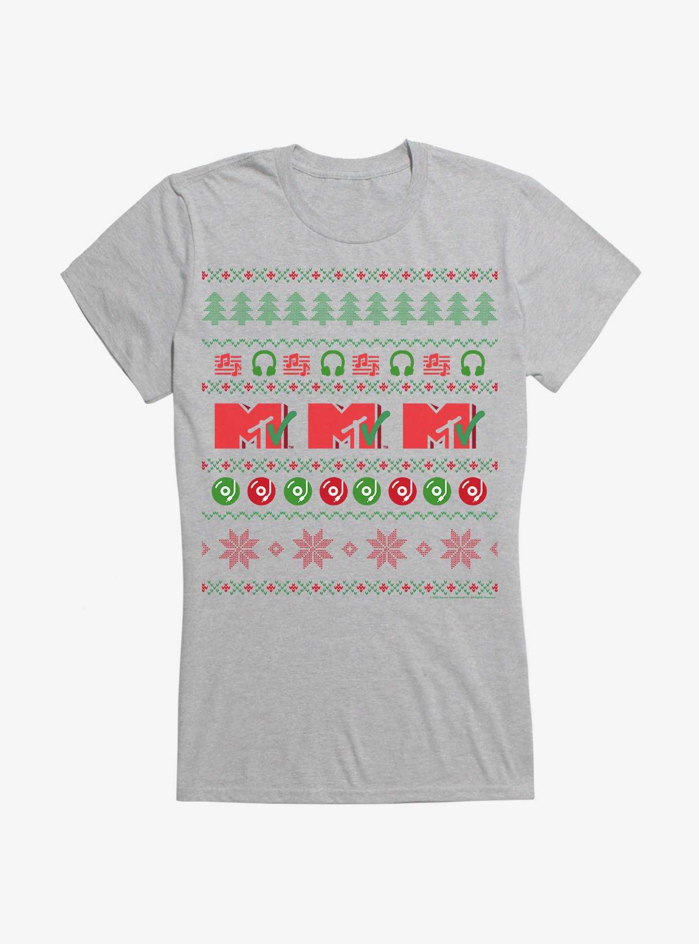 MTV Ugly Christmas Sweater Girls T-Shirt, , hi-res